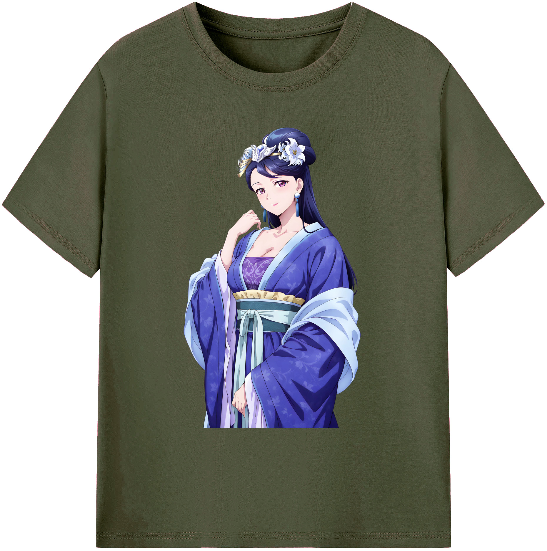 （画像用） 薬屋のひとりごと The Apothecary Diaries 綿100％ メンズ半袖Tシャツ｜肌触りやわらか＆通気性